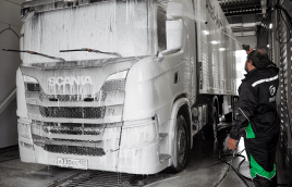 Автомойка грузовых автомобилей